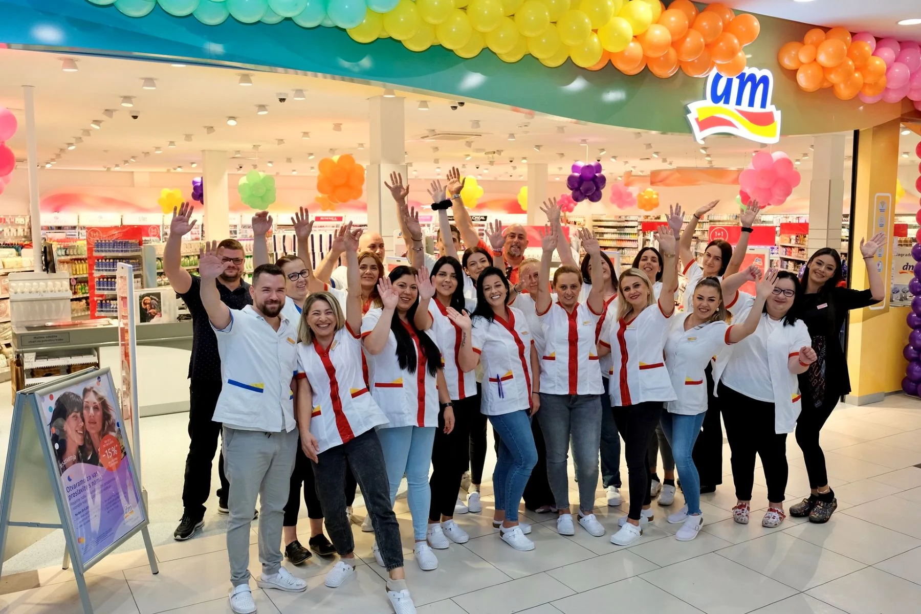 Otvorena preuređena dm trgovina u Hiper Kortu u Banjaluci