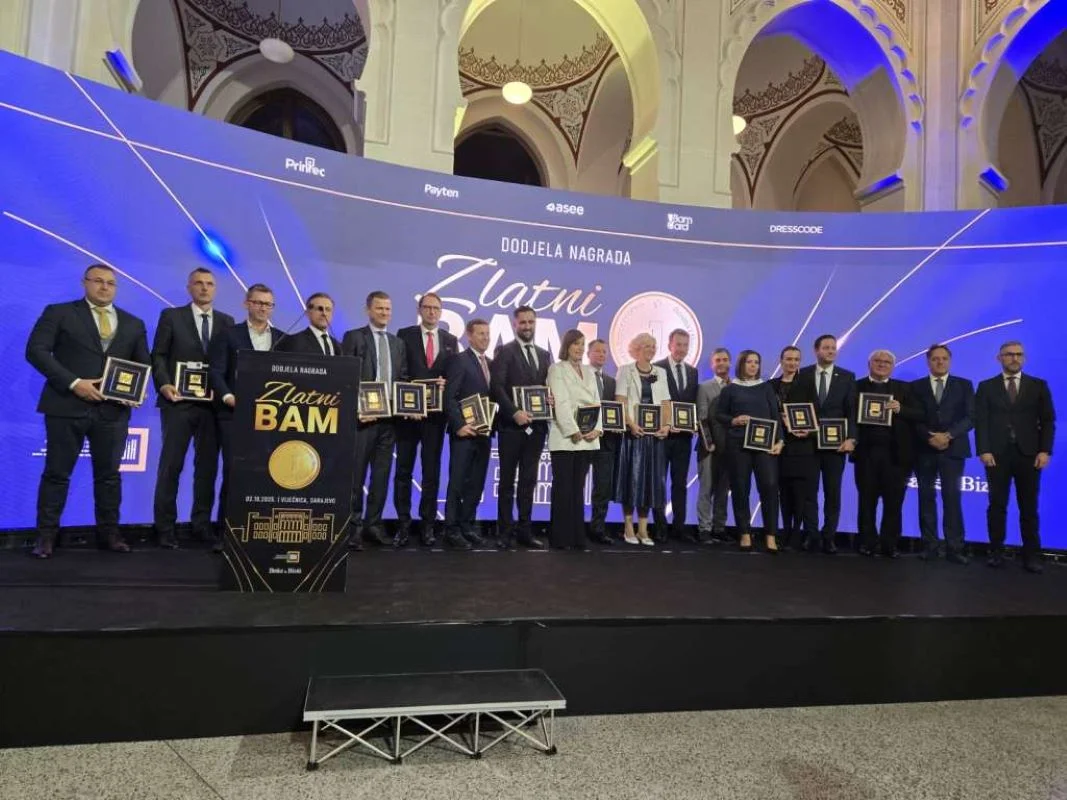 Na tradicionalnoj 'Večeri bankara' uručena najznačajnija priznanja bankama koje djeluju u BiH
