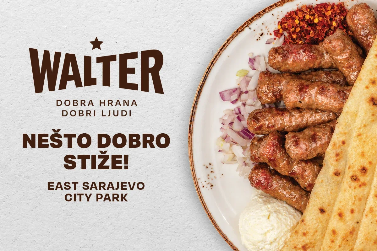 Walter širi svoju gastro priču: Otvoren novi restoran u East Sarajevo City Parku