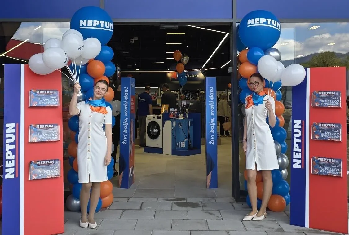 Regionalni lider na tržištu bijele tehnike stigao u Kiseljak: Nova Neptun poslovnica donosi ponudu kakva se rijetko viđa