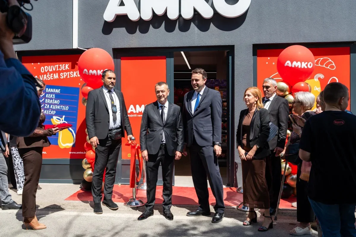 Goražde dobilo prvi AMKO market uz svečano otvaranje i veselu atmosferu