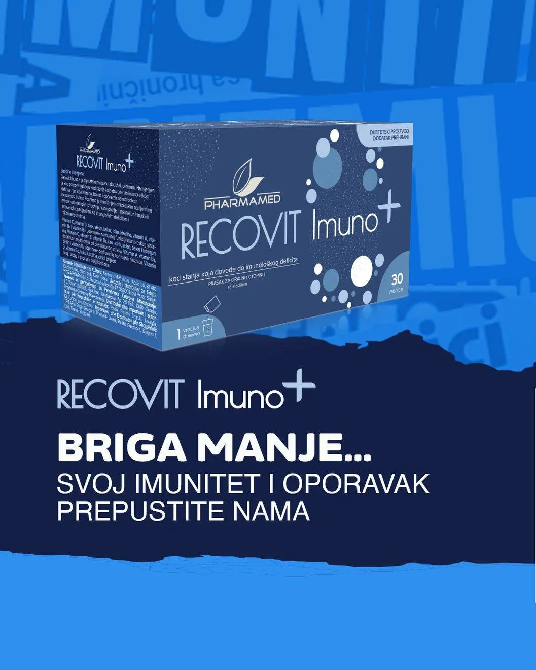 Kada imunitet popusti - Pharmamed nudi rješenje u jednoj vrećici