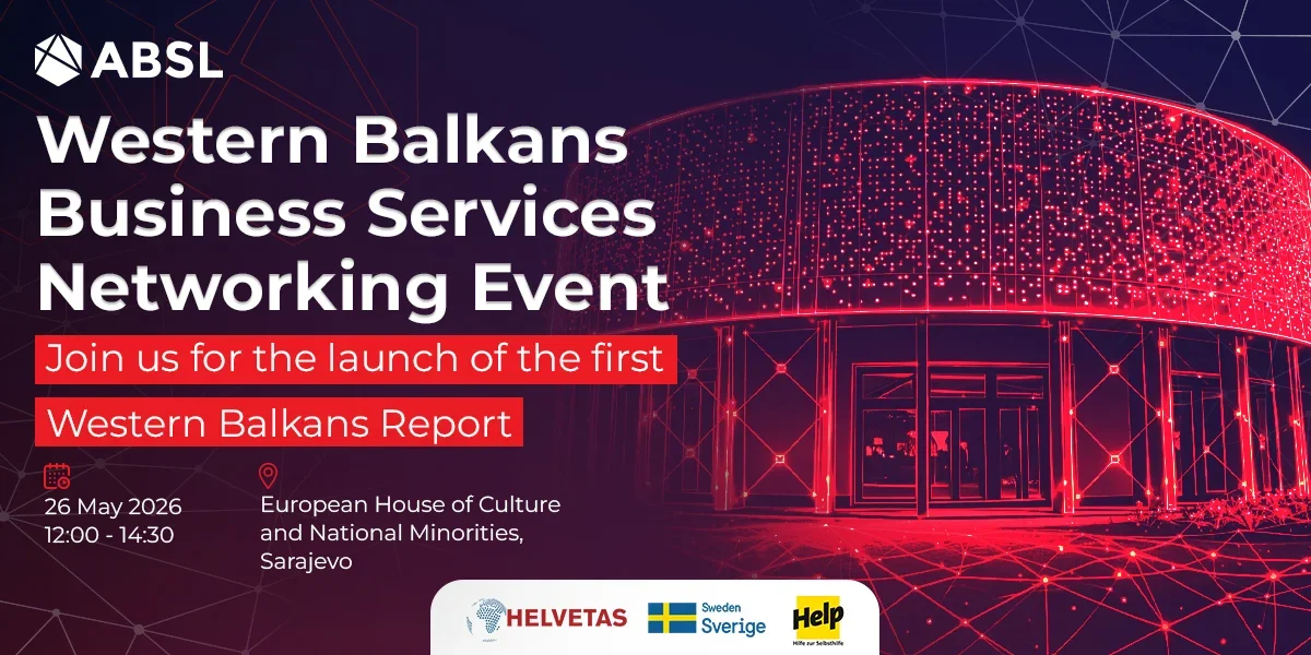 ABSL Western Balkans predstavlja: Prvi sveobuhvatni izvještaj sektora poslovnih servisa Zapadnog Balkana