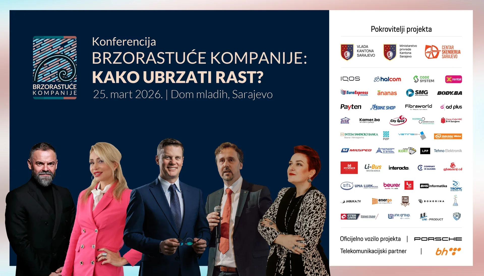 Brzorastuće kompanije Adria 1000: Konferencija 25. marta otkriva kako ubrzati rast