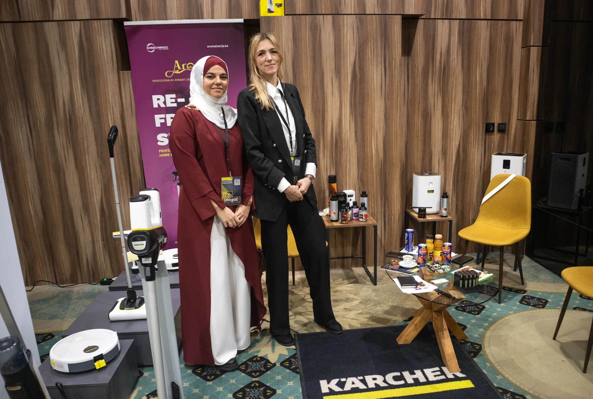 Miris, tehnologija i savršena čistoća: Kamer Commerce na Sajmu H&G predstavio Aromatizacija.ba i Kärcher