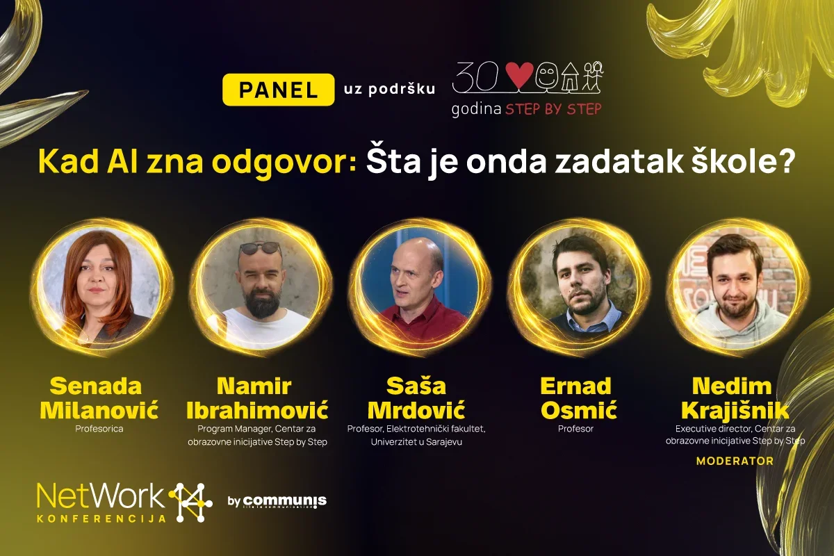 AI je već u učionicama u BiH: NetWork 14 otvara pitanje šta to znači za školu, znanje i tržište rada