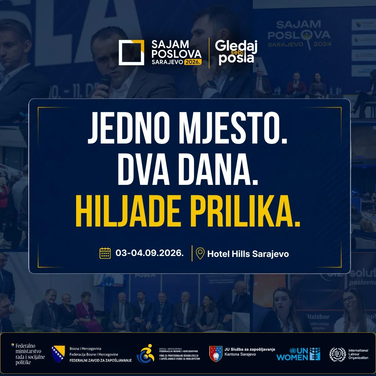 Tražite posao? Više od 100 kompanija stiže u Sarajevo, možda vas upravo tamo čeka nova prilika