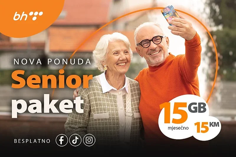 Za vas koji zaslužujete više: Otkrijte novi Senior paket BH Telecoma