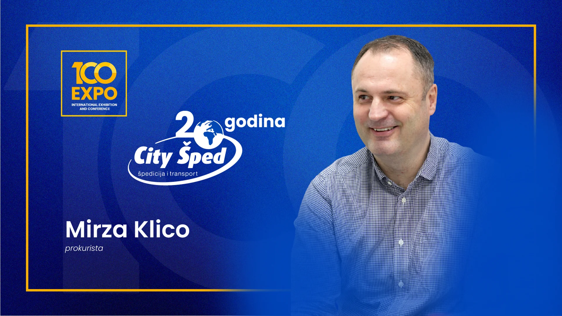 Mirza Klico, City Šped Sarajevo: Naš uspjeh nije rezultat sreće i slučajnosti, već znanja, truda i predanog rada