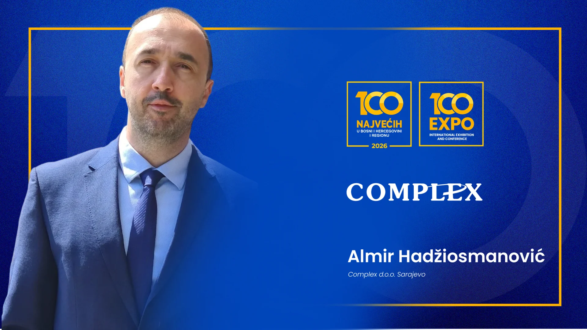 Almir Hadžiosmanović, 20 godina Complexa: Od kulture kafe do prepoznatljivih Spazio koncepata