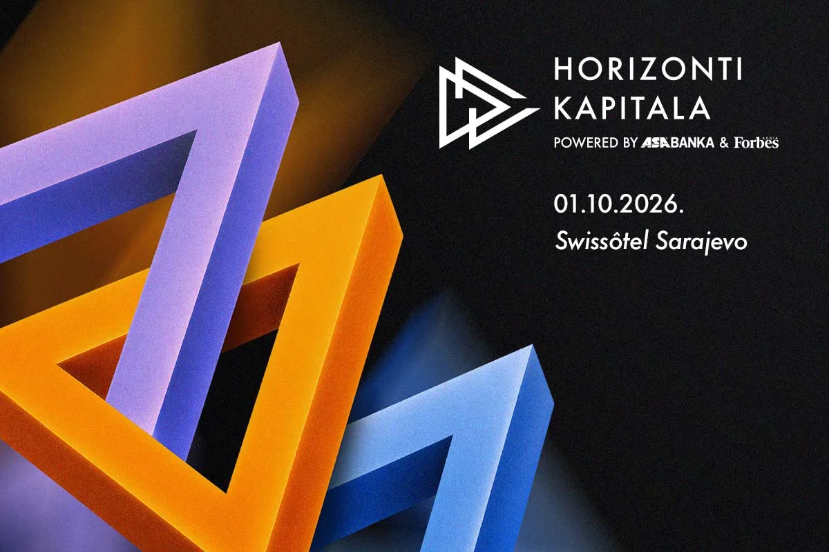 „Horizonti kapitala“ 1. oktobra u Sarajevu: U fokusu međunarodni tokovi kapitala i prilike za BiH i region