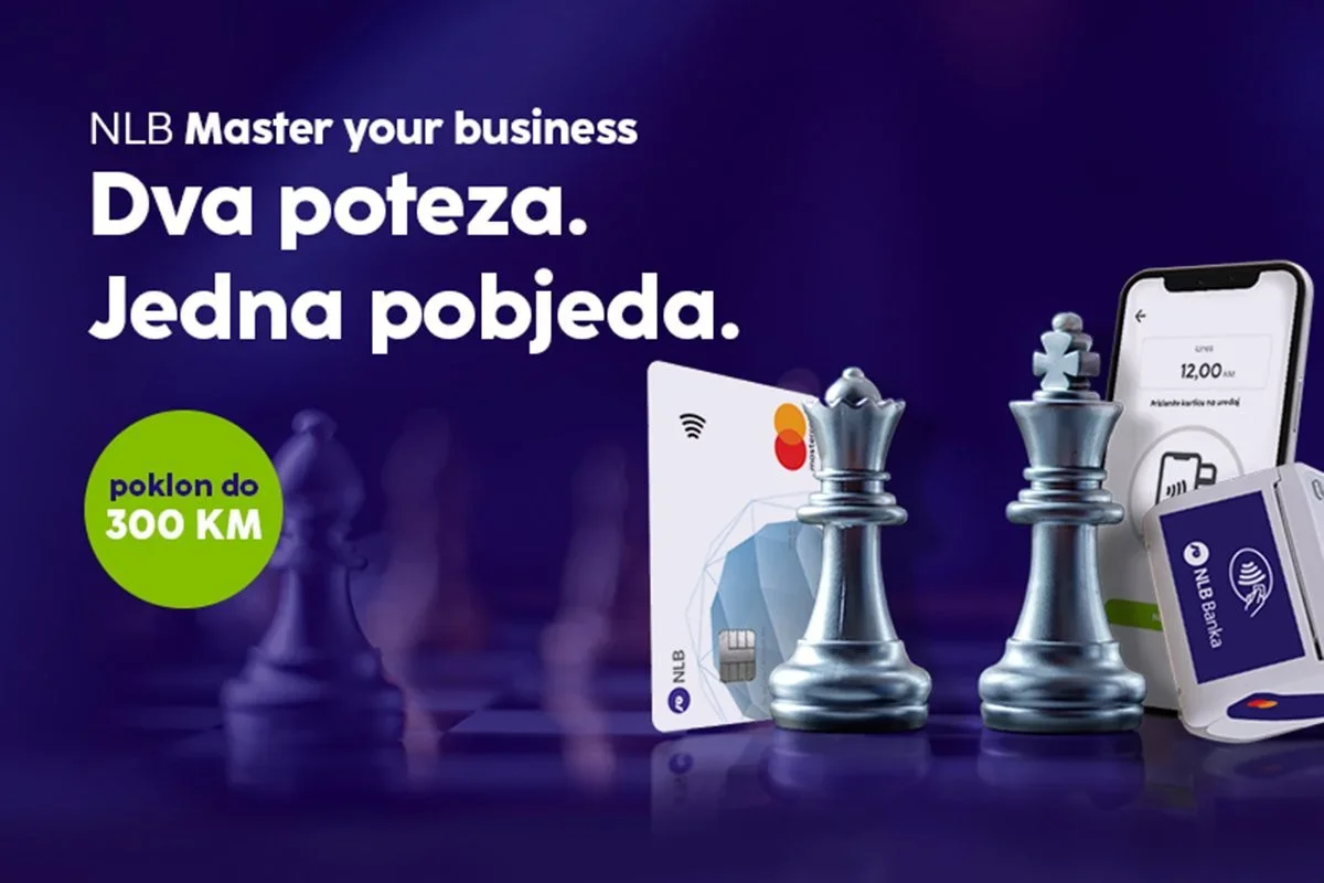 Potezi za pobjedu: Aktivacija NLB POS i NLB Mastercard Business kartice ima niz pogodnosti