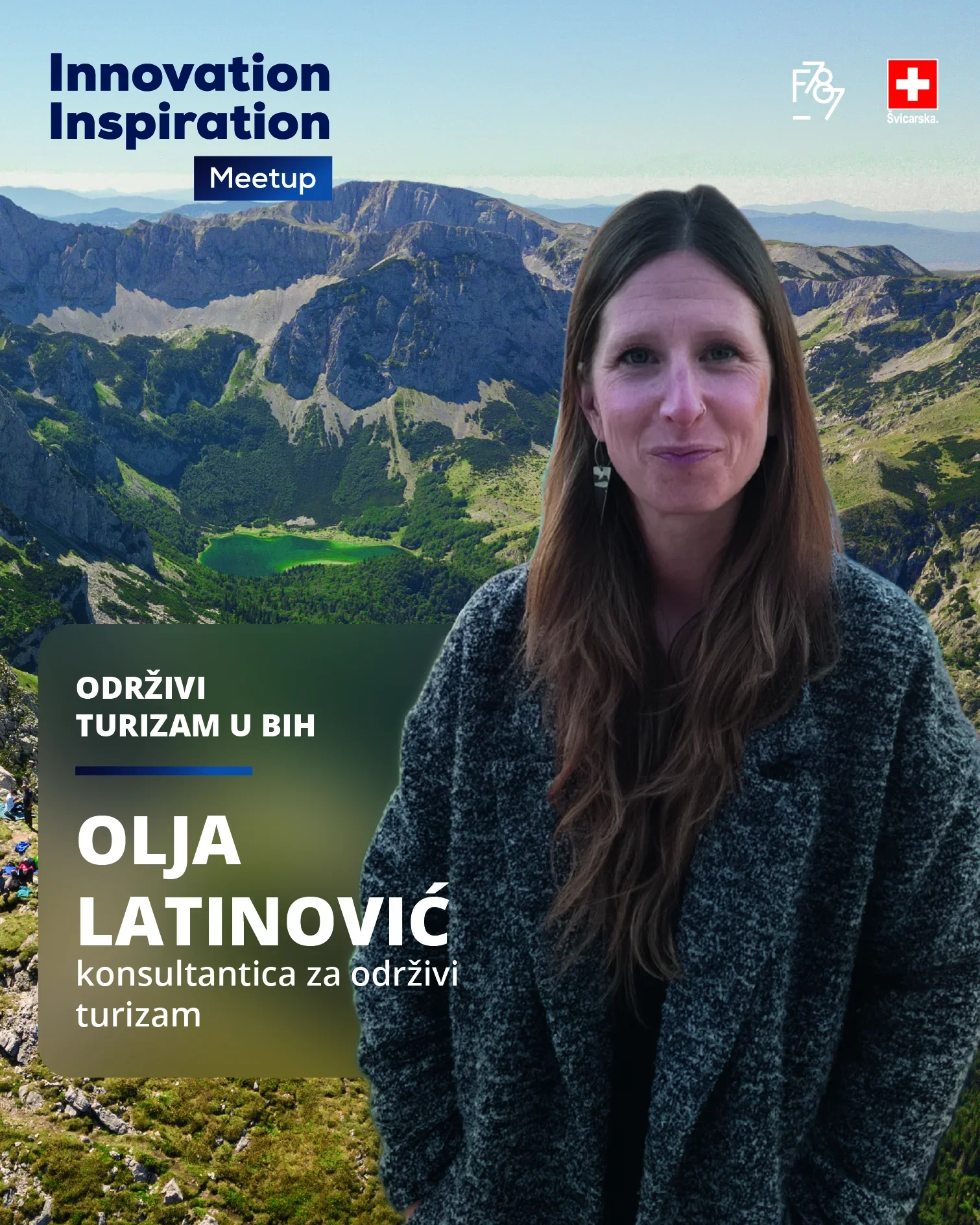 Otvoren je poziv za novi Innovation Inspiration Meetup: Održivi turizam u BiH u fokusu sa Amelom Bubalo i Oljom Latinović