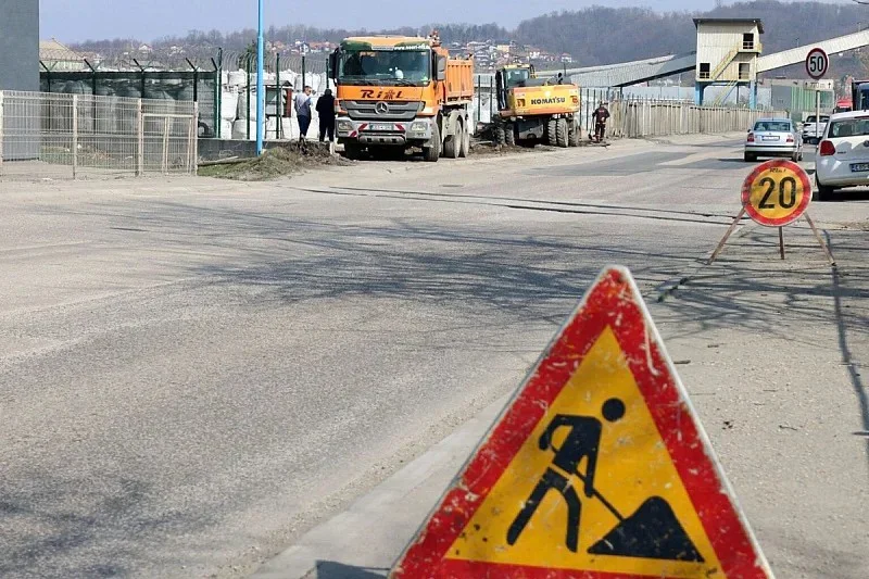 Počela rekonstrukcija ulaza u Lukavac: Projekat vrijedan 6,5 miliona KM